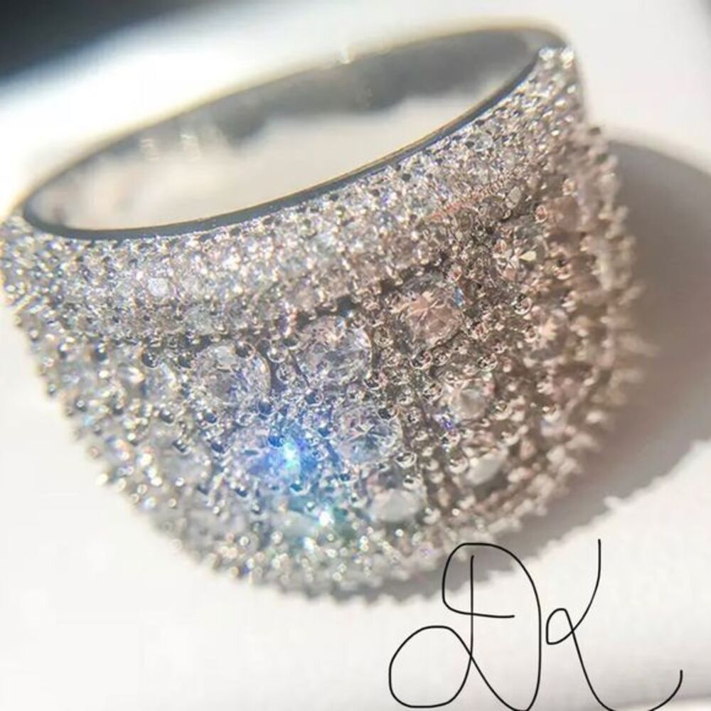 Eternity bridal rings